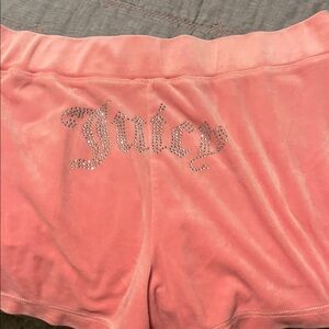 Juicy Couture Pink Velour Garment